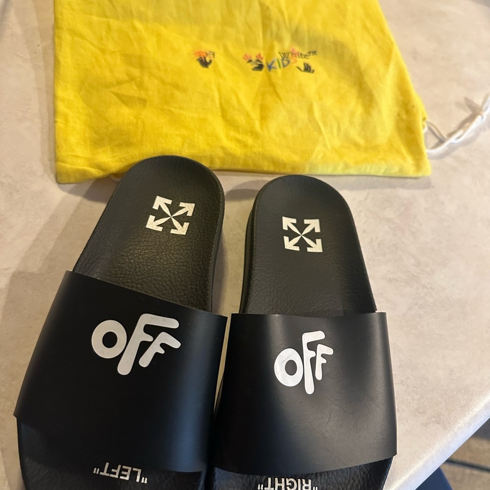 Off-White Black Slides